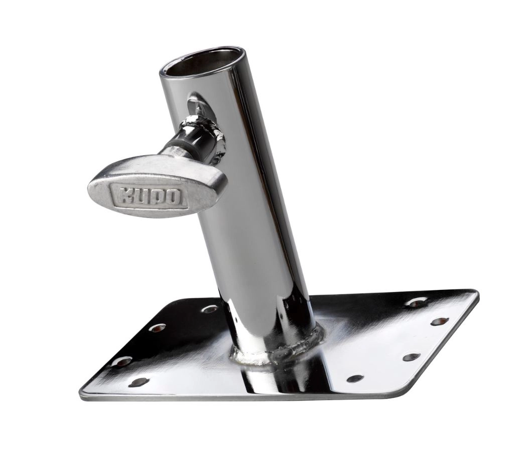 Kupo KS-048 Junior Wall Plate with Junior 1-1/8in (28mm) Receiver