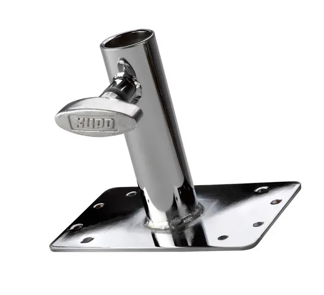 Kupo KS-048 Junior Wall Plate with Junior 1-1/8in (28mm) Receiver 