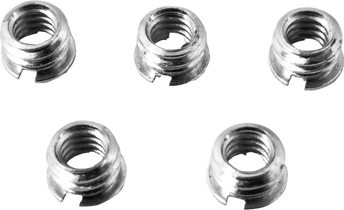Kupo KS-053 Gjengeadapter 1/4 - 3/8" Standard stativgjengeadapter 5 stk i pk.