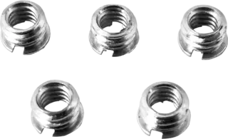Kupo KS-053 Gjengeadapter 1/4 - 3/8&quot; Standard stativgjengeadapter 5 stk i pk.