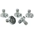 Kupo KS-061 1/4"-20 D-Ring Screws Kameraskruer (5stk) 10mm skaft.