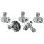 Kupo KS-061 1/4"-20 D-Ring Screws Kameraskruer (5stk) 10mm skaft.