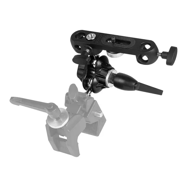 Kupo KS-104 Versatile Swiveling Adapter Kulehode m/ KS-CB01 kameraplate 
