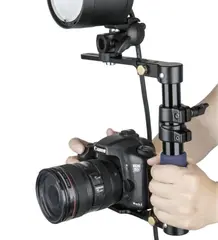 Kupo KS-109 Folding Flash Bracket Kamera Blitsgrep / blitshåndtak