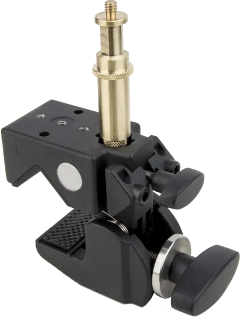 Kupo KS-115 Double-Ended Spigot 16mm Pin og 16mm 1/4" gjenget pin 