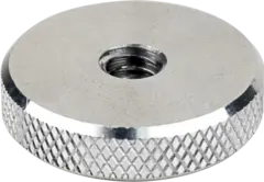 Kupo KS-120 Mini Round Knob 1/4" Female Rund skrueplate 1/4" HUN gjenger
