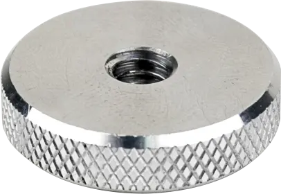 Kupo KS-120 Mini Round Knob 1/4" Female Rund skrueplate 1/4" HUN gjenger 