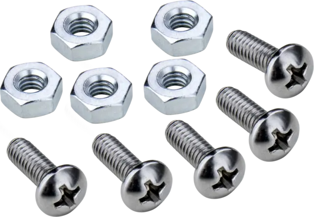 Kupo KS-175 1/4"-20 Screw & Nut sett 5stk stjerne-skruer og muttere 1/4" 