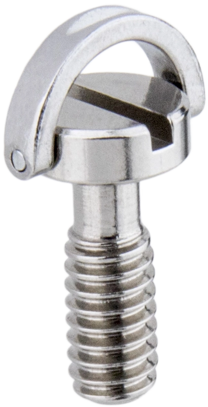 Kupo KS-184 D-Ring 1/4" Camera Screw Lon Kameraskrue 21mm Skaft. Lang skrue