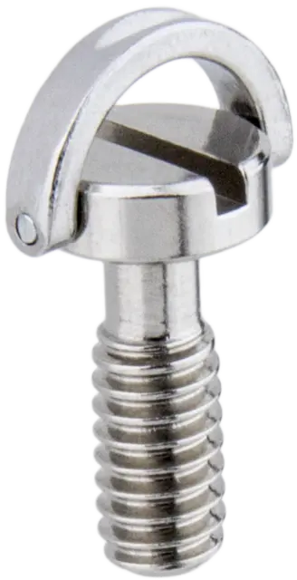 Kupo KS-184 D-Ring 1/4" Camera Screw Lon Kameraskrue 21mm Skaft. Lang skrue 