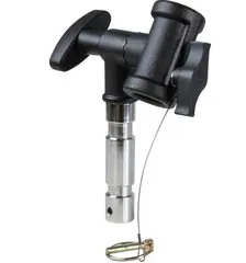 Kupo KS-207 Swivel Junior Receiver Ad. 28mm (1-1/8&quot;) Hun/Hun Justerbart ledd