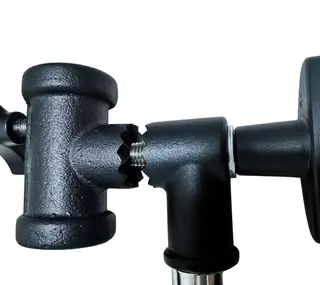 Kupo KS-207 Swivel Junior Receiver Ad. 28mm (1-1/8&quot;) Hun/Hun Justerbart ledd