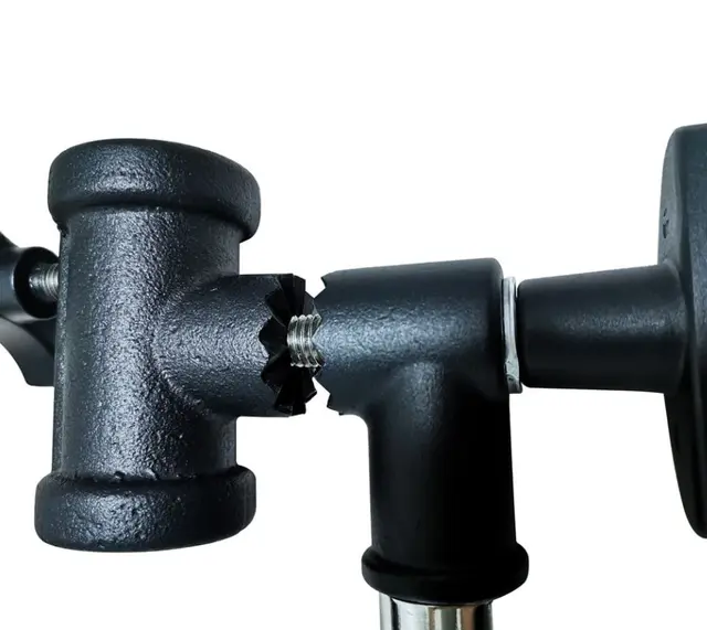 Kupo KS-207 Swivel Junior Receiver Ad. 28mm (1-1/8") Hun/Hun Justerbart ledd 