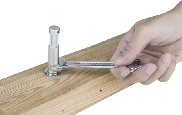 Kupo KS-286 5/8" 16mm Pin Wood Screw Tre-skrue med 16mm Baby Pin 