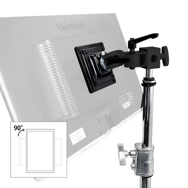 Kupo KS-308 Vesa Monitor Arm Baby mount Vesa feste for 16mm Baby pin. 8kg 