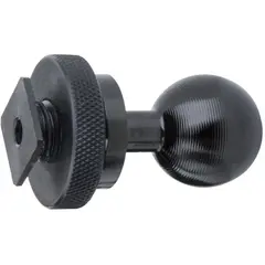Kupo KS-407 Super Knuckle Cold Shoe 26mm Super Knuckle kule med blitssko