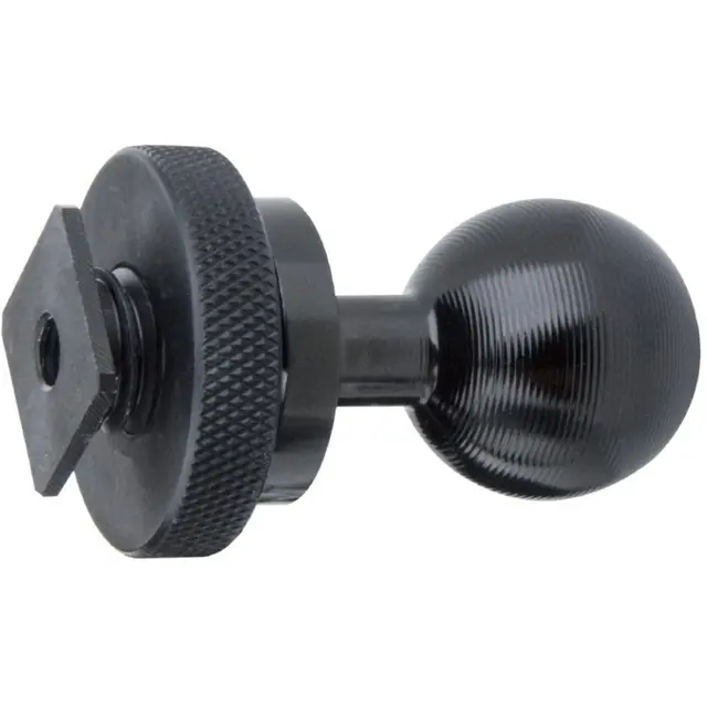 Kupo KS-407 Super Knuckle Cold Shoe 26mm Super Knuckle kule med blitssko 
