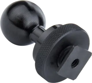 Kupo KS-407 Super Knuckle Cold Shoe 26mm Super Knuckle kule med blitssko