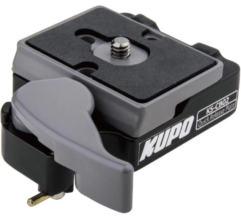 Kupo KS-CB02 Quick Release Camera Plate Hurtigfeste med festeplate RC2