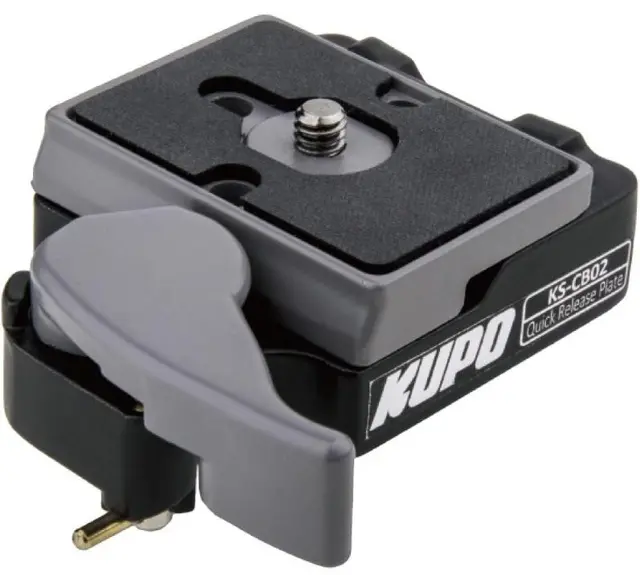 Kupo KS-CB02 Quick Release Camera Plate Hurtigfeste med festeplate RC2 
