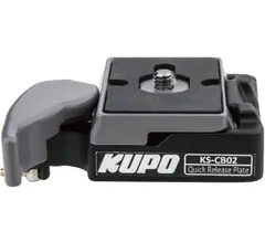 Kupo KS-CB02 Quick Release Camera Plate Hurtigfeste med festeplate RC2