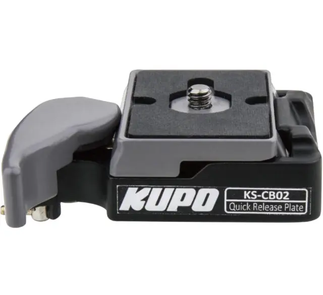 Kupo KS-CB02 Quick Release Camera Plate Hurtigfeste med festeplate RC2 