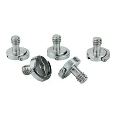 Kupo KS-135 1/4''-20 D-Ring Screws Kameraskruer (5stk) 8mm skaft.