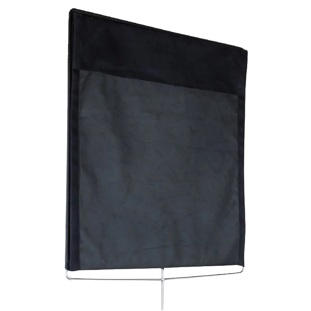 Kupo KT-4848TF 120 x 120cm (48" x 48") Top Hinge Floppy Full Frame Flag Black