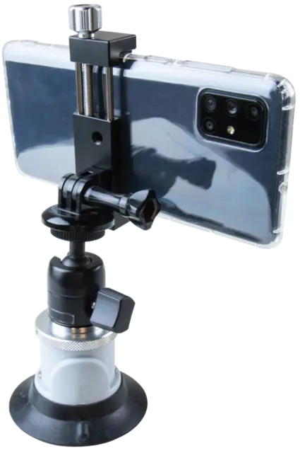 Kupo Mh-004 Universal Phone Holder Alu Mobil / Smartphone klemme m/låseskrue 