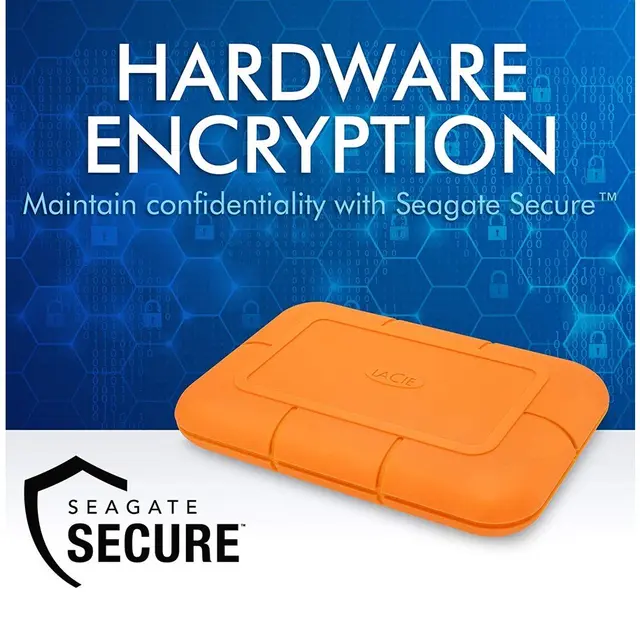 LaCie SSD Rugged 4TB USB-C 4TB SSD Harddisk 