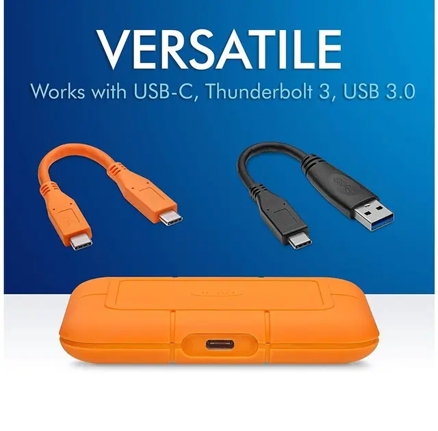 LaCie SSD Rugged 4TB USB-C 4TB SSD Harddisk 