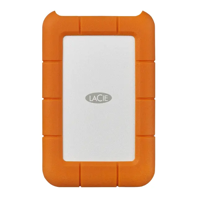 LaCie Rugged Secure 2TB USB 3.1 2TB med AES-256 hardwarekryptering 