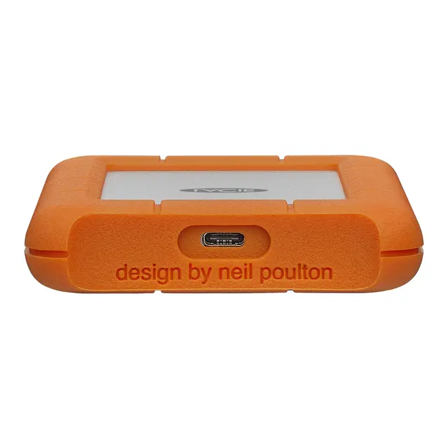 LaCie Rugged Secure 2TB USB 3.1 2TB med AES-256 hardwarekryptering 