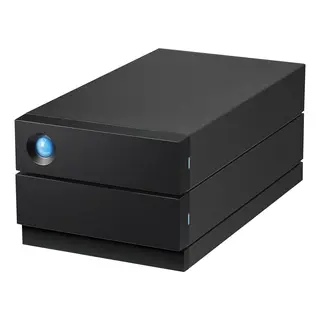 LaCie 2big RAID 48TB USB 3.1 (USB-C) 48TB. 2-bay 2x24TB