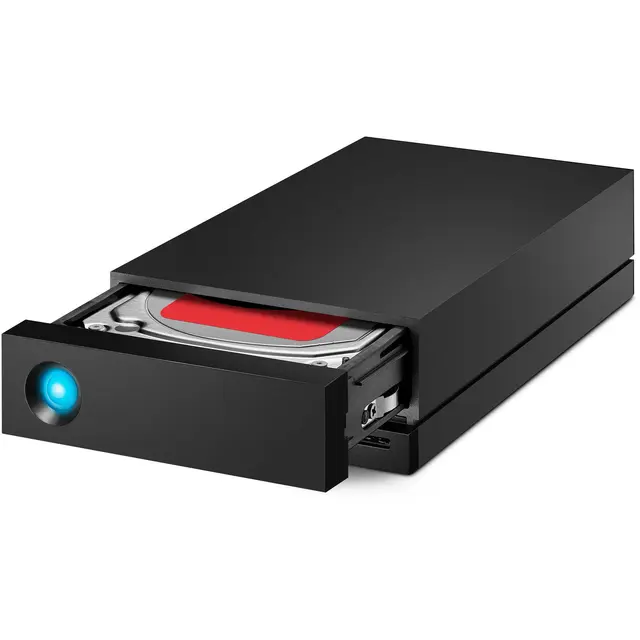 LaCie 1big Dock 4TB Thunderbolt 3 4TB Hub med CF/SD kort og Displayport 