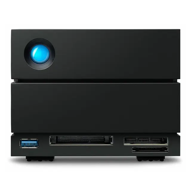 LaCie 2big Dock V2 16TB Thunderbolt3 og USB3.1 Type-C 