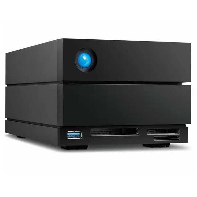 LaCie 2big Dock V2 16TB Thunderbolt3 og USB3.1 Type-C 