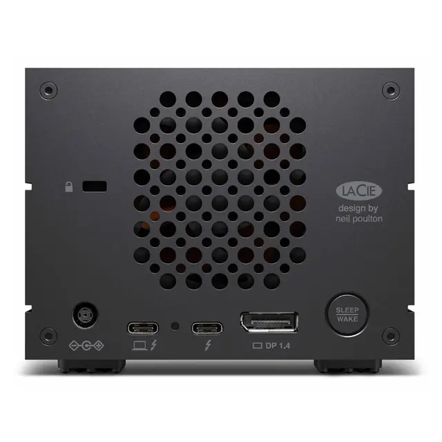 LaCie 2big Dock V2 16TB Thunderbolt3 og USB3.1 Type-C 