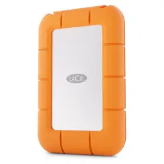 LaCie Rugged Mini SSD 2TB USB 3.2 2000MB/s lese-/skrivehastighet. IP54