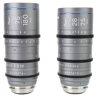 Laowa Ranger Lite FF Cine 2-Lens Bundle 28-75mm / 75-180mm. Arri PL/Canon EF