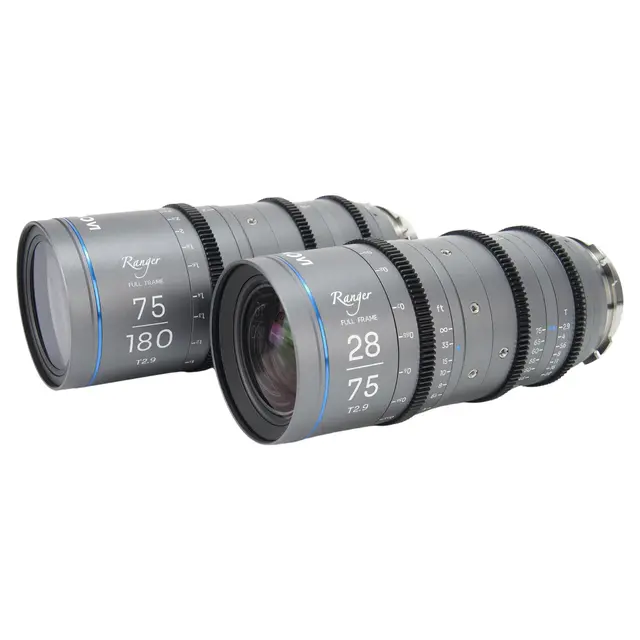 Laowa Ranger Lite FF Cine 2-Lens Bundle 28-75mm / 75-180mm. Arri PL/Canon EF 