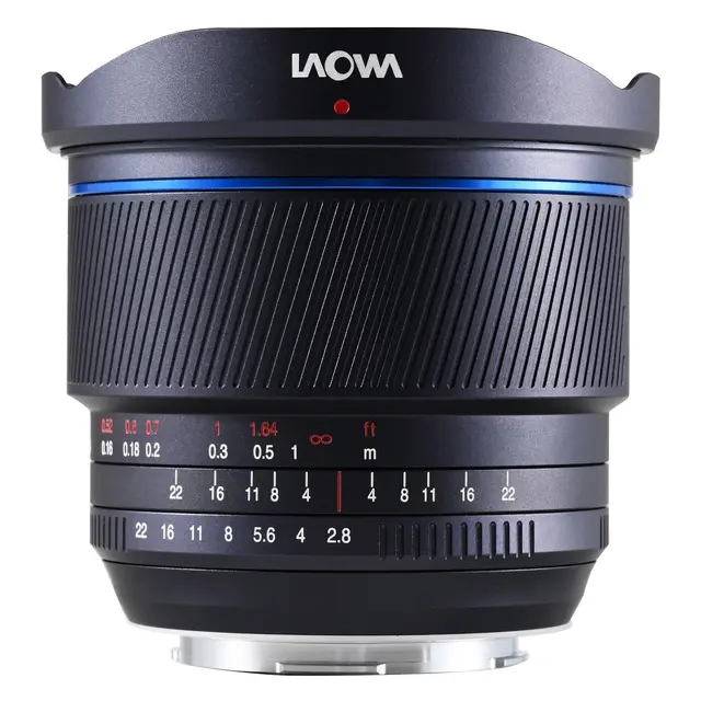 Laowa 10mm f/2.8 Zero-D FF For RF-mount. Manuell fokus 