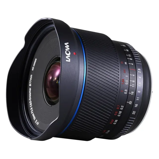 Laowa 10mm f/2.8 Zero-D FF For RF-mount. Manuell fokus 