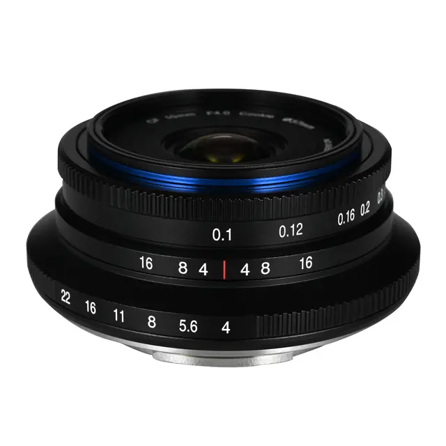 Laowa 10mm f/4 Cookie Black For Fuji X. APS-C. Sort 