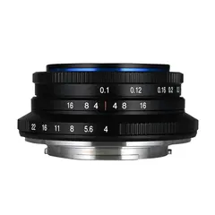 Laowa 10mm f/4 Cookie Black For Fuji X. APS-C. Sort