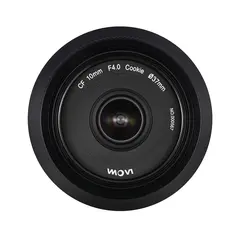 Laowa 10mm f/4 Cookie Black For Fuji X. APS-C. Sort