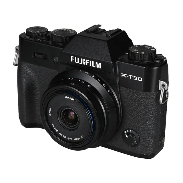 Laowa 10mm f/4 Cookie Black For Fuji X. APS-C. Sort 