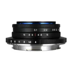 Laowa 10mm f/4 Cookie Black For L-mount. APS-C. Sort