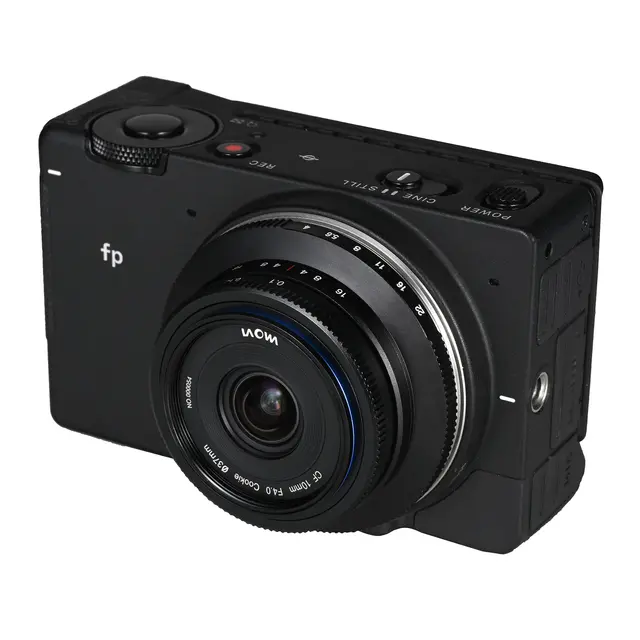 Laowa 10mm f/4 Cookie Black For L-mount. APS-C. Sort 