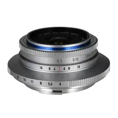 Laowa 10mm f/4 Cookie Silver For L-mount. APS-C. S&#248;lv